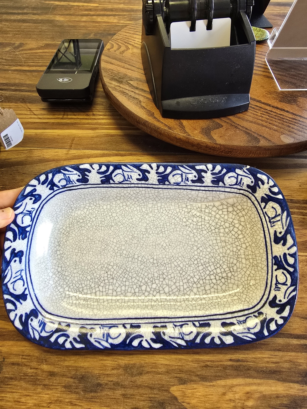 Antique Dedham Pottery Plate